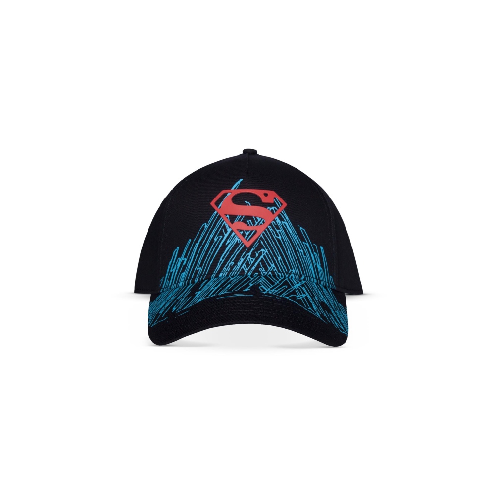 DC Comics Superman - TPU Logo Casquette - Noir